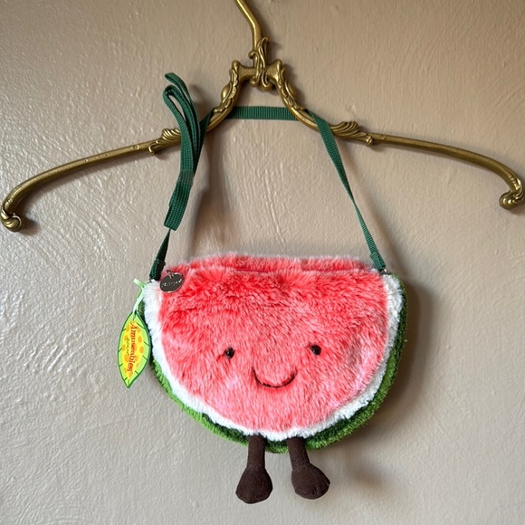 Jellycat Watermelon Plush Bag - Picture 1 of 6